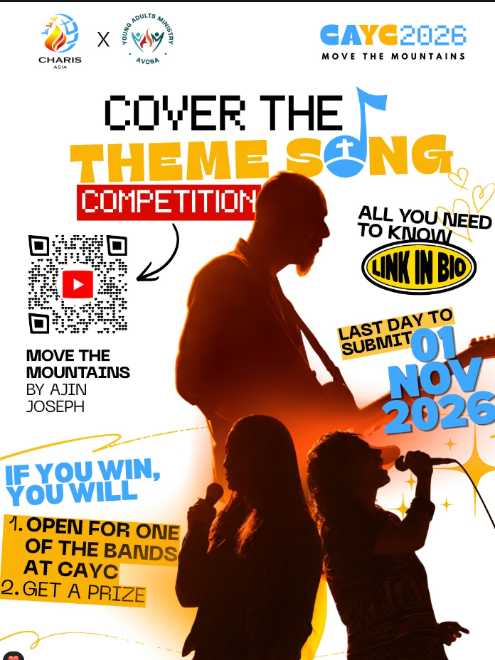 CAYC 2026 Cover The Theme Song Competition Poster